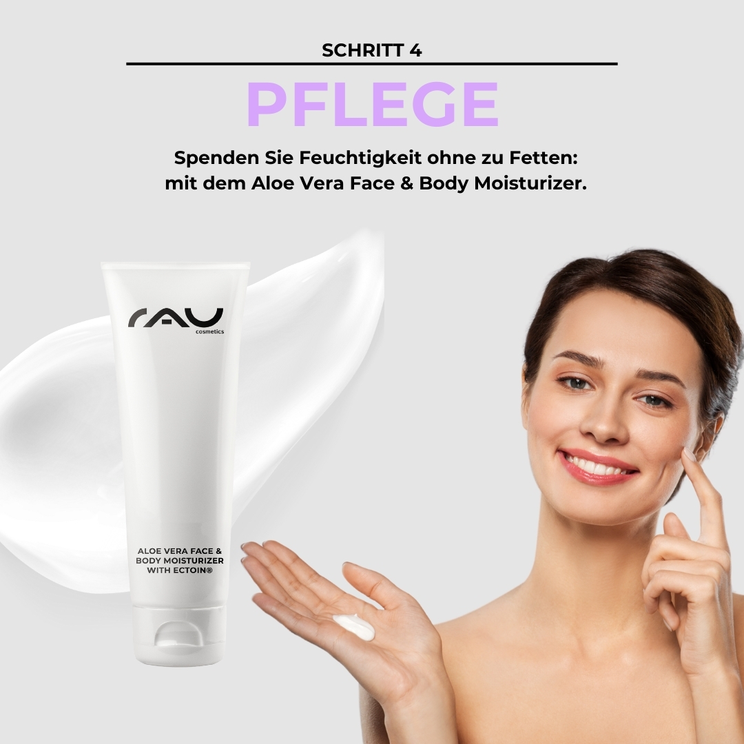 Profi Pflegeroutine für Mischhaut