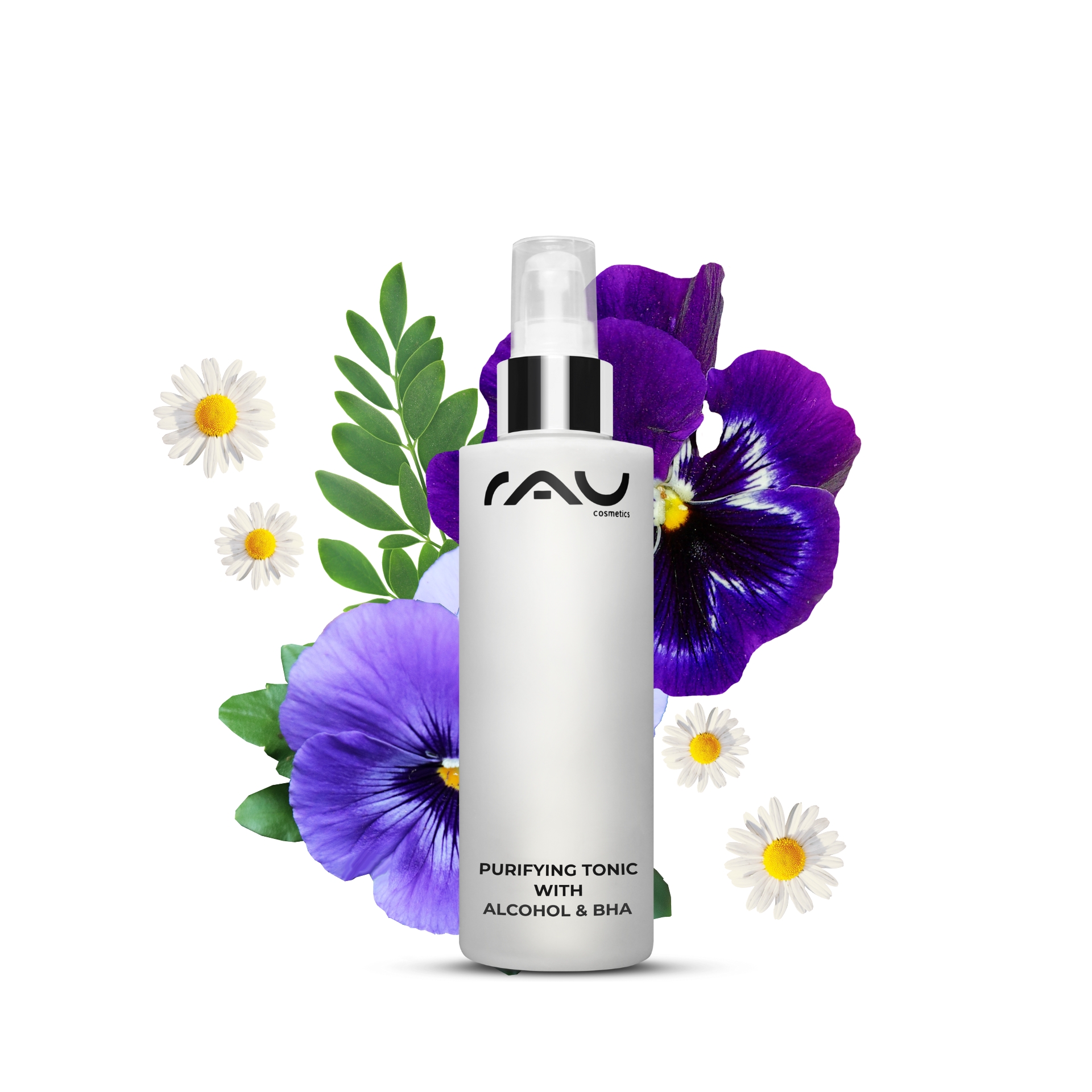 Purifying Tonic with alcohol & BHA 200 ml - Bei unreiner und fettiger Haut Blume, Pflanze, Flasche, Parfüm, Kräuterig